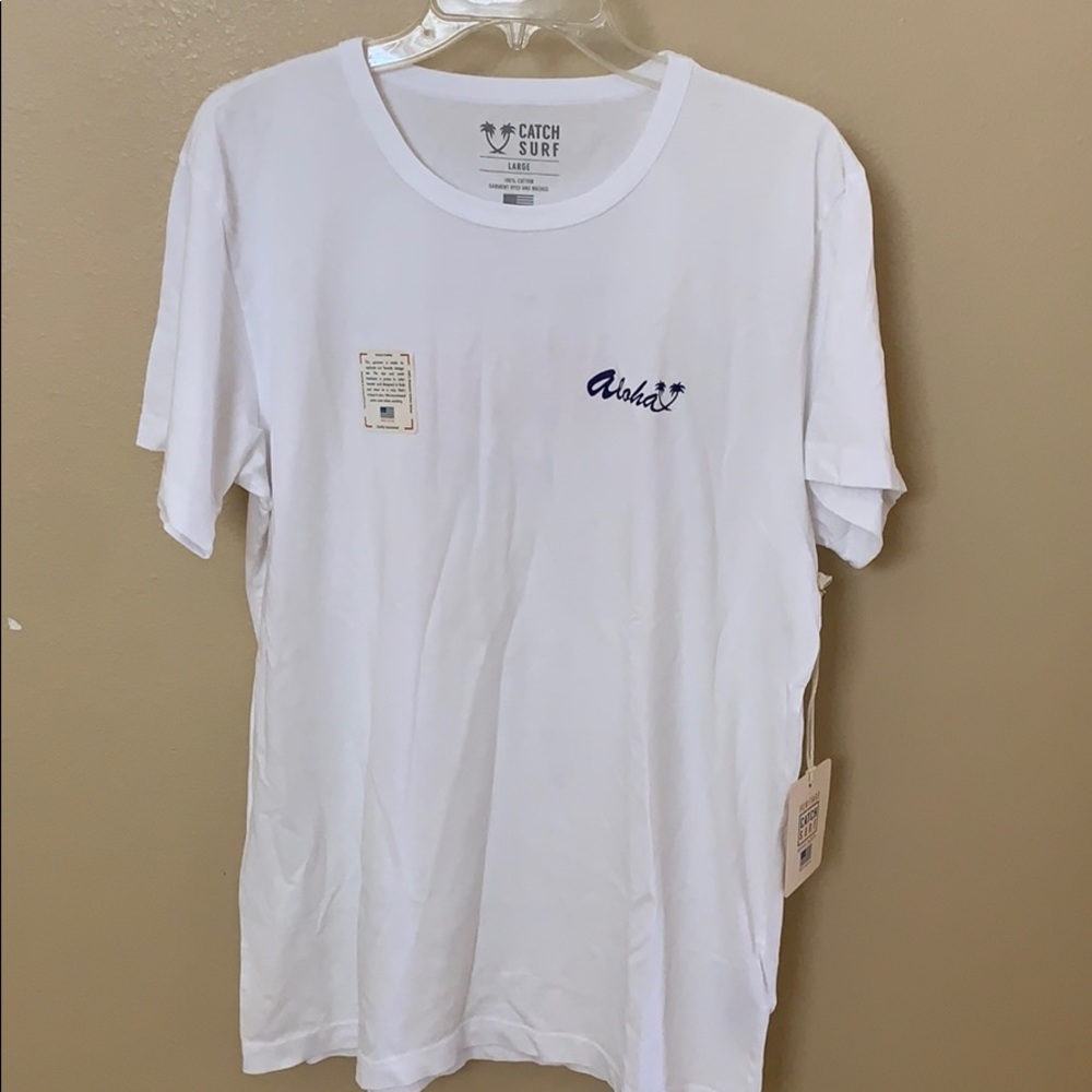 White SS Catch Surf T-shirt